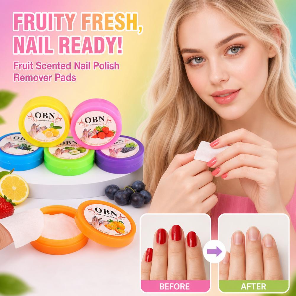 Nail Art Remover - 1/2/3 علب مناديل إزالة طلاء الأظافر،