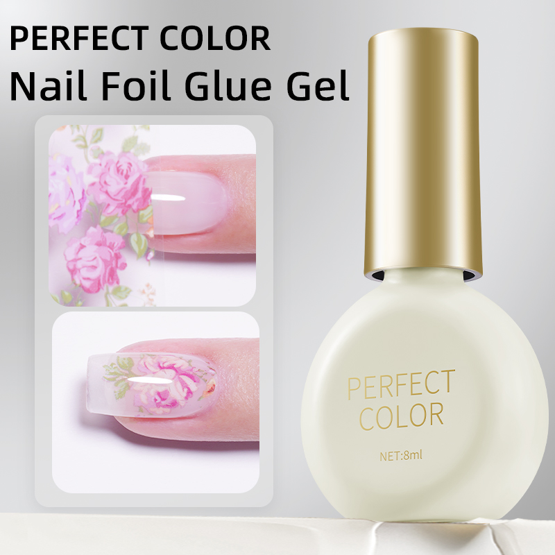 Nail Art Xmas Design - جل لاصق لرقائق الأظافر من PERPECT