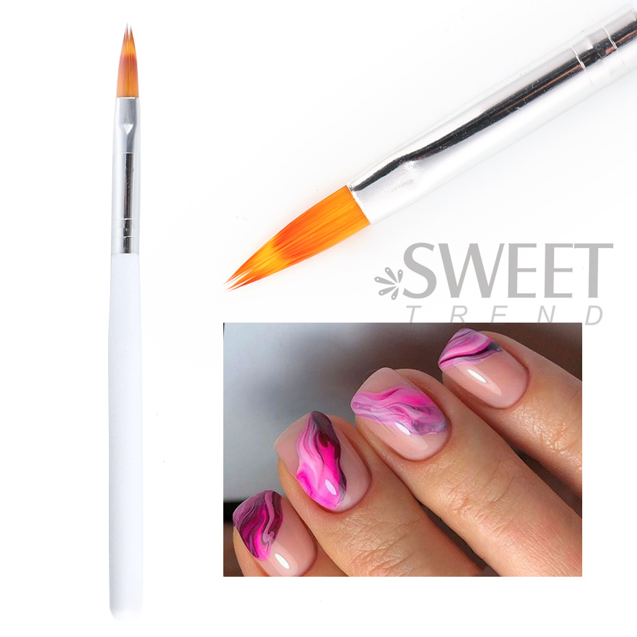 فرشاة فن الأظافر (قطعة واحدة)  - مراجعة Nail Art Ombre Glitter وسعره