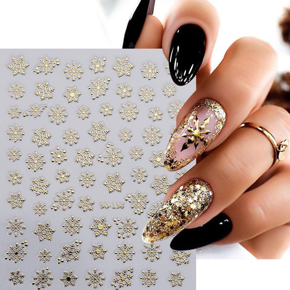 عيد الميلاد مسمار الفن ملصقات  - مراجعة Nail Art Xmas Design وسعره