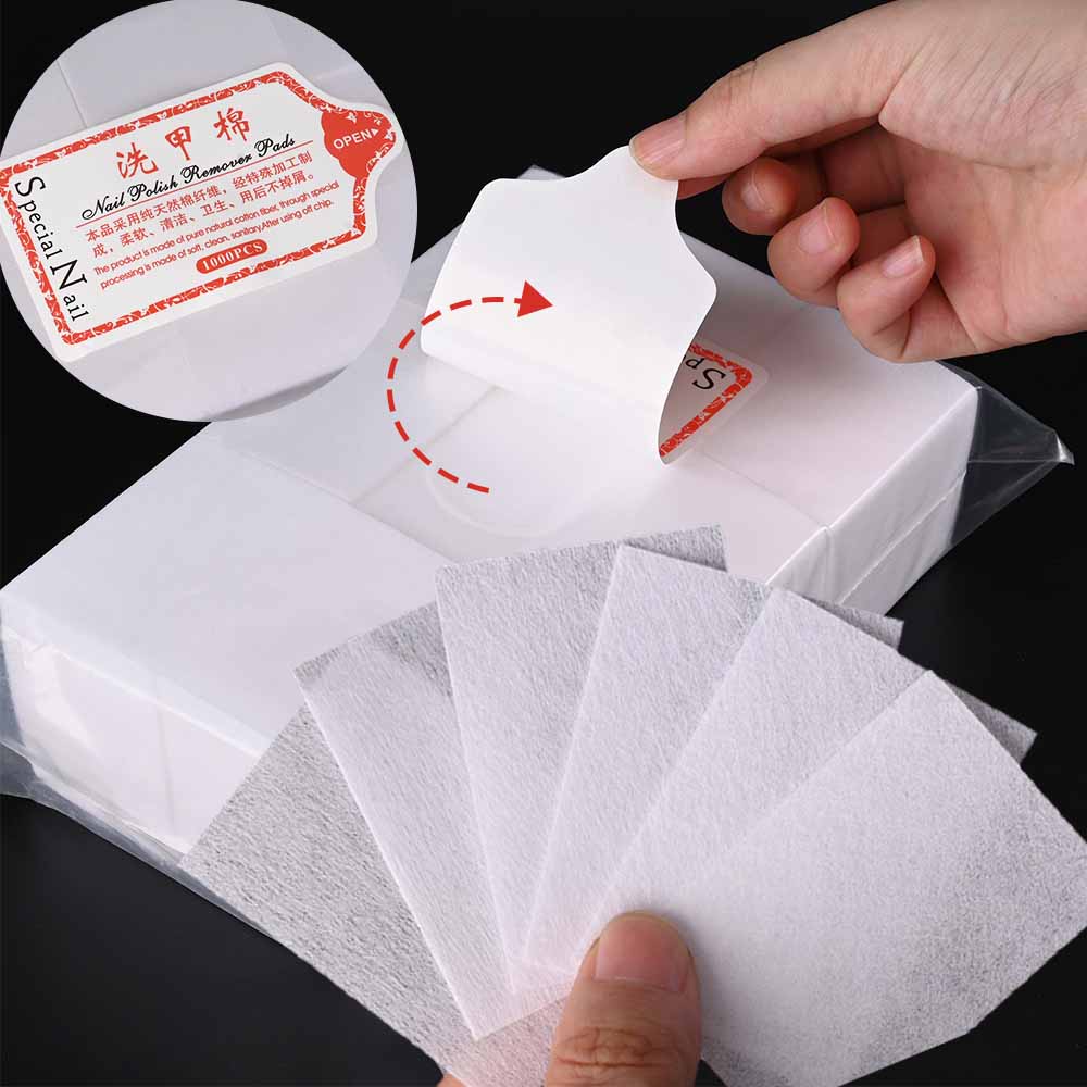100/3000 قطعة مناديل تنظيف الأ - مراجعة Nail Art Remover وسعره