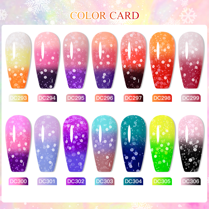 طلاء أظافر حراري لامع من Mtssi - مراجعة Nail Art Ombre Glitter وسعره