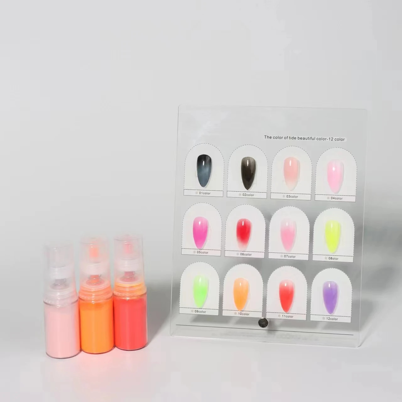 2025 مبيعا أومبير رذاذ مسحوق م - مراجعة Nail Art Ombre Glitter وسعره