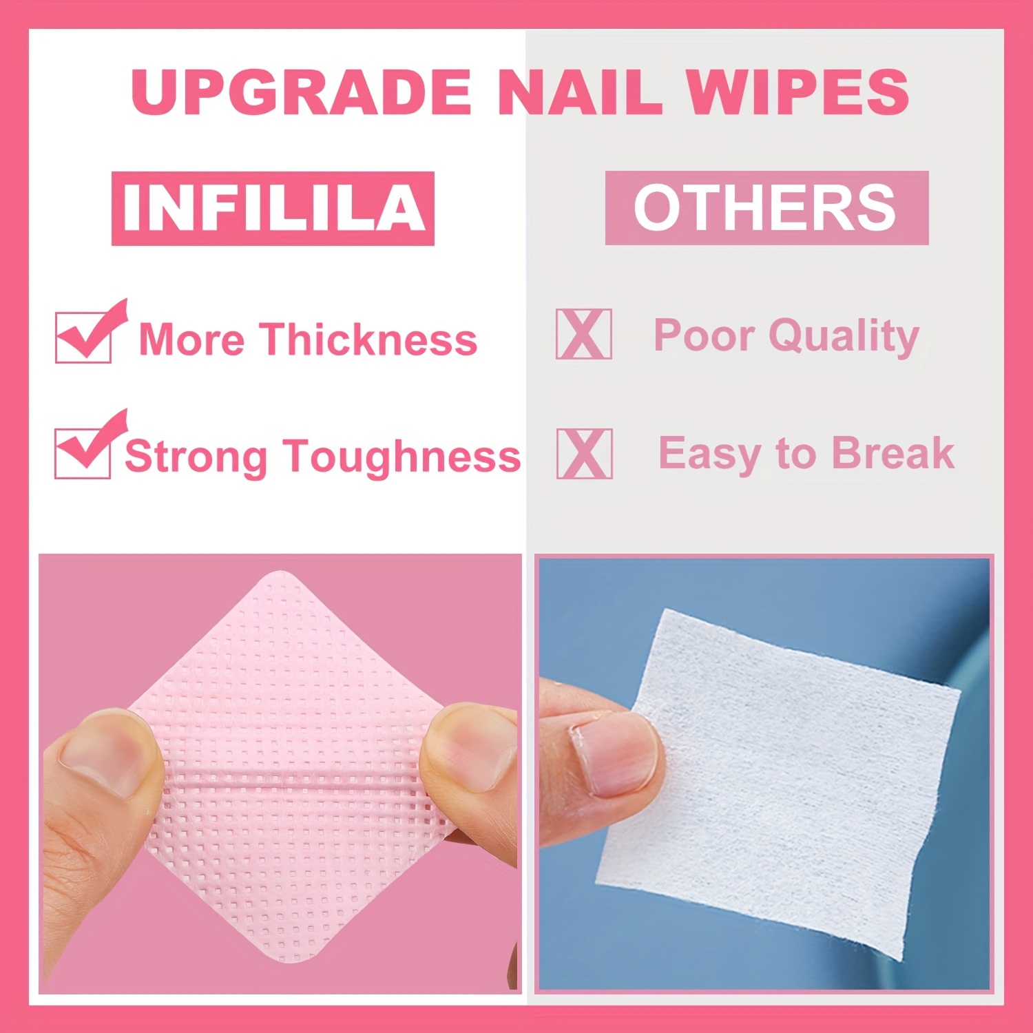 20/600 قطعة خالية من الوبر مسم - مراجعة Nail Art Remover وسعره