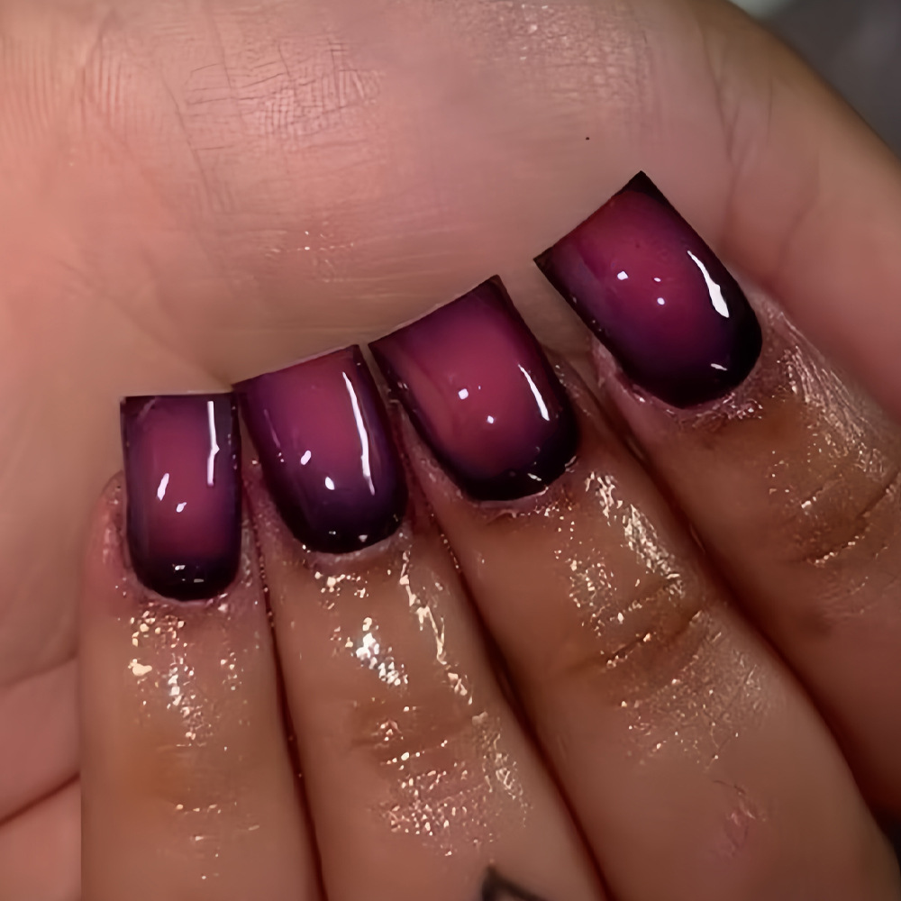 أظافر صناعية قصيرة مربعة الشكل - مراجعة Nail Art Red وسعره